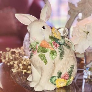 🐇Fitz and Floyd Herb Garden lidded box 🥕